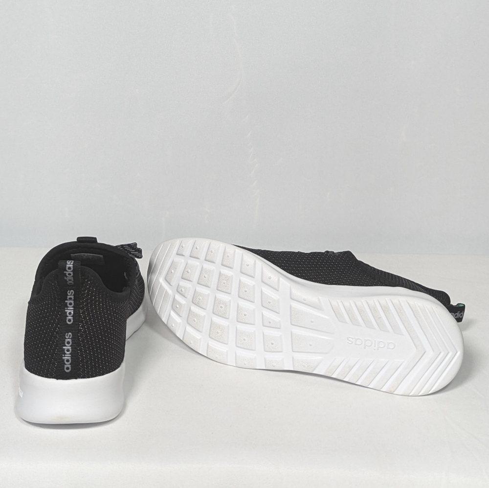NEW Adidas Womens Cloudfoam Running shoe Sz 6.5 black/white - Picture 3 of 4